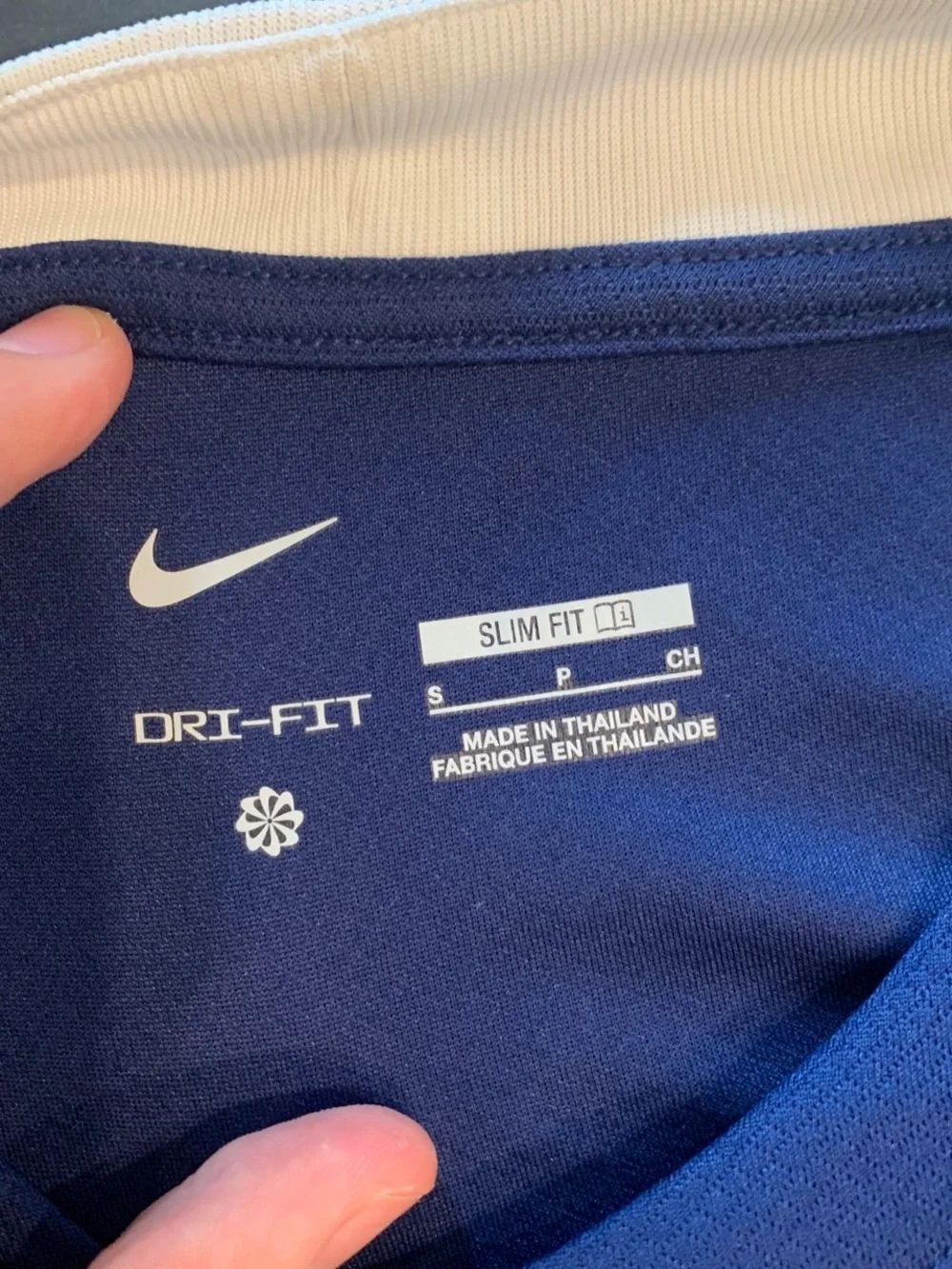 Nike Blue and White Tottenham Hotspur Training Top
